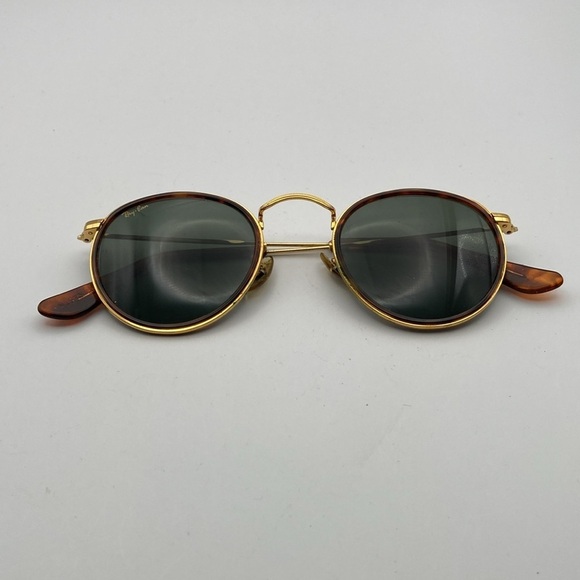 Vintage Ray Ban W1675 Classic Metals Sunglasses Tortoise Shell